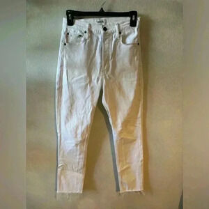 Agolde Ankle Length White‎ Jeans